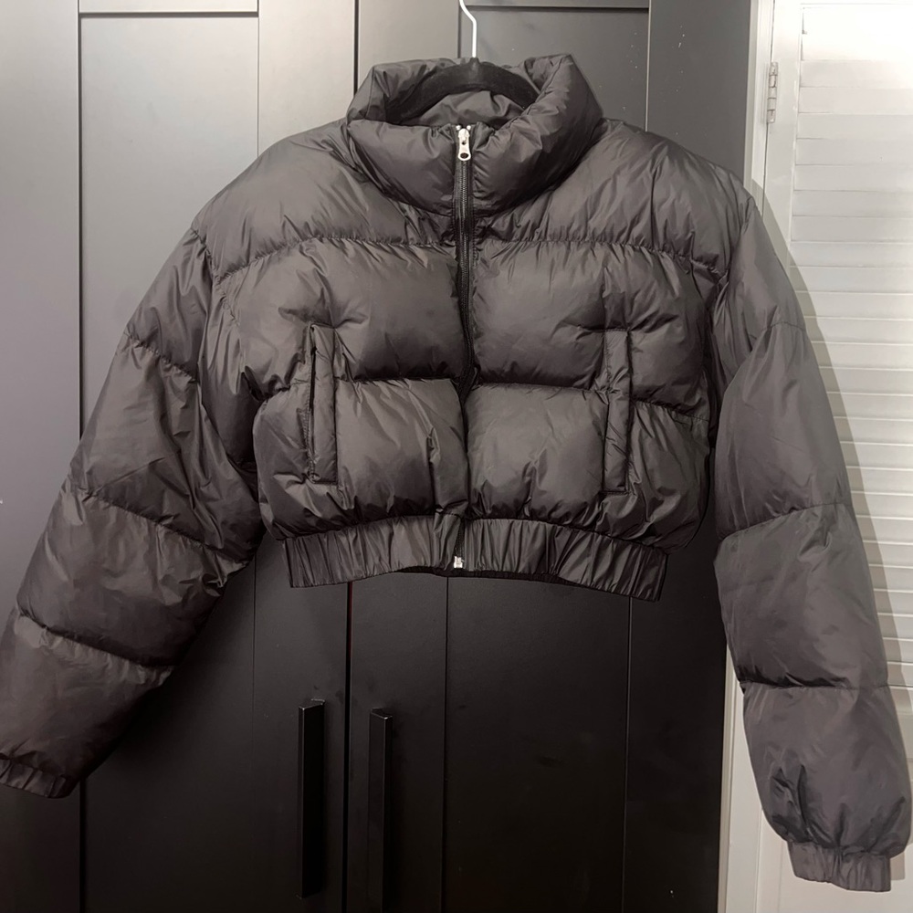 Women's Black Puffer Jacket